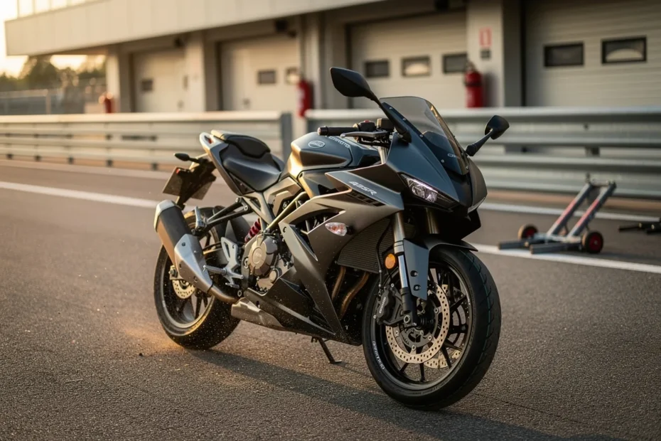 CFMoto 450SR 2026: sportiva media, look racing e prestazioni alla portata di tutti