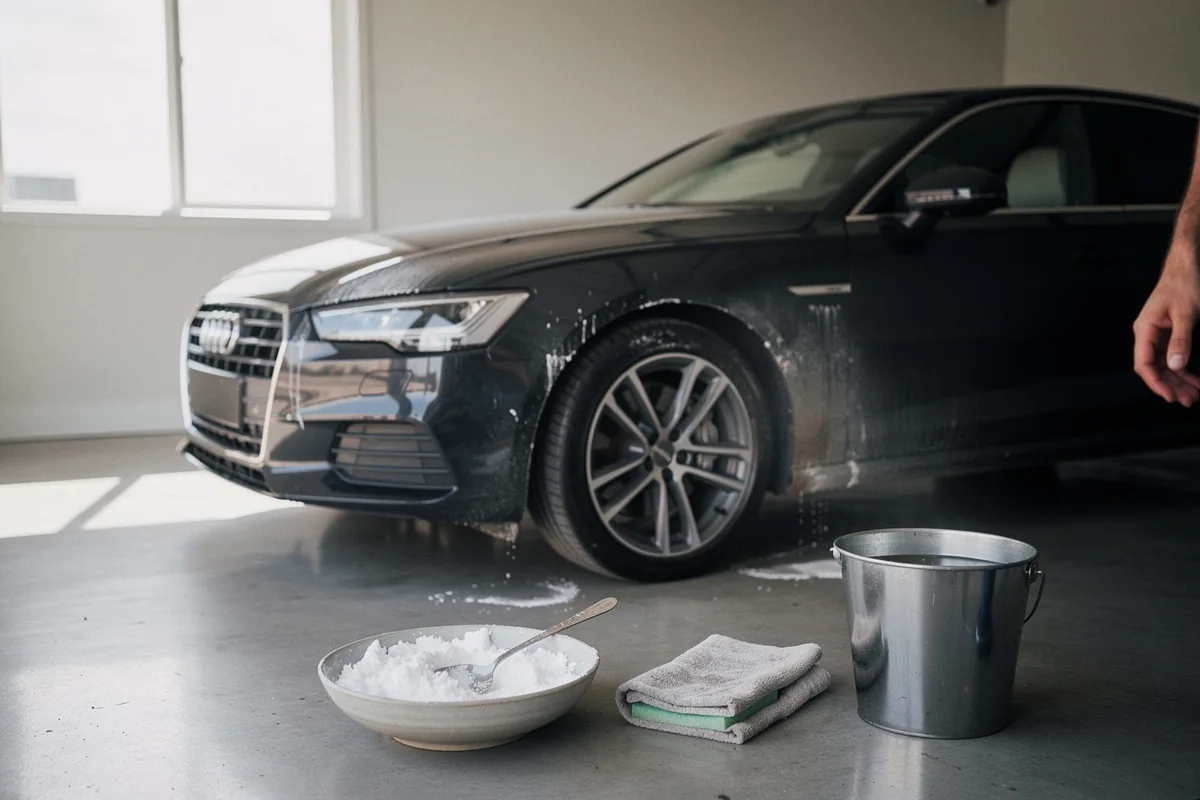 Come usare il bicarbonato di sodio per far brillare la tua auto dentro e fuori