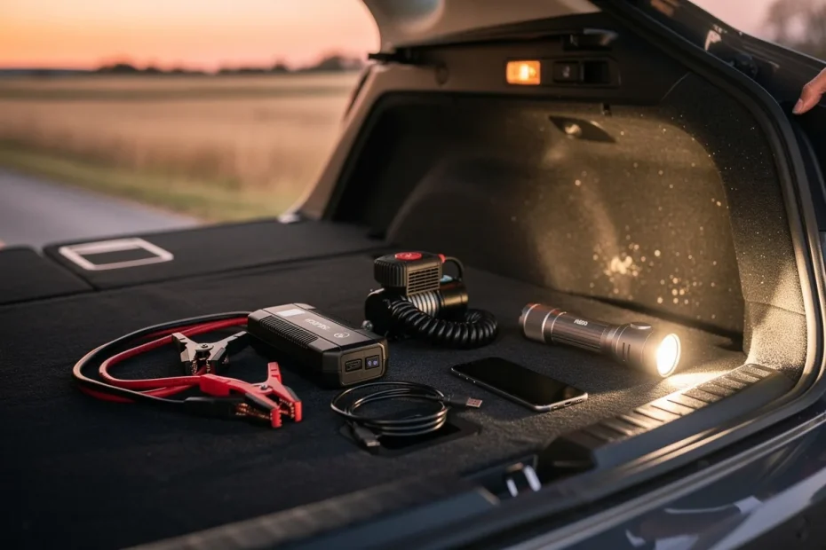 Il kit portatile 4 in 1 che ogni automobilista dovrebbe avere nel bagagliaio
