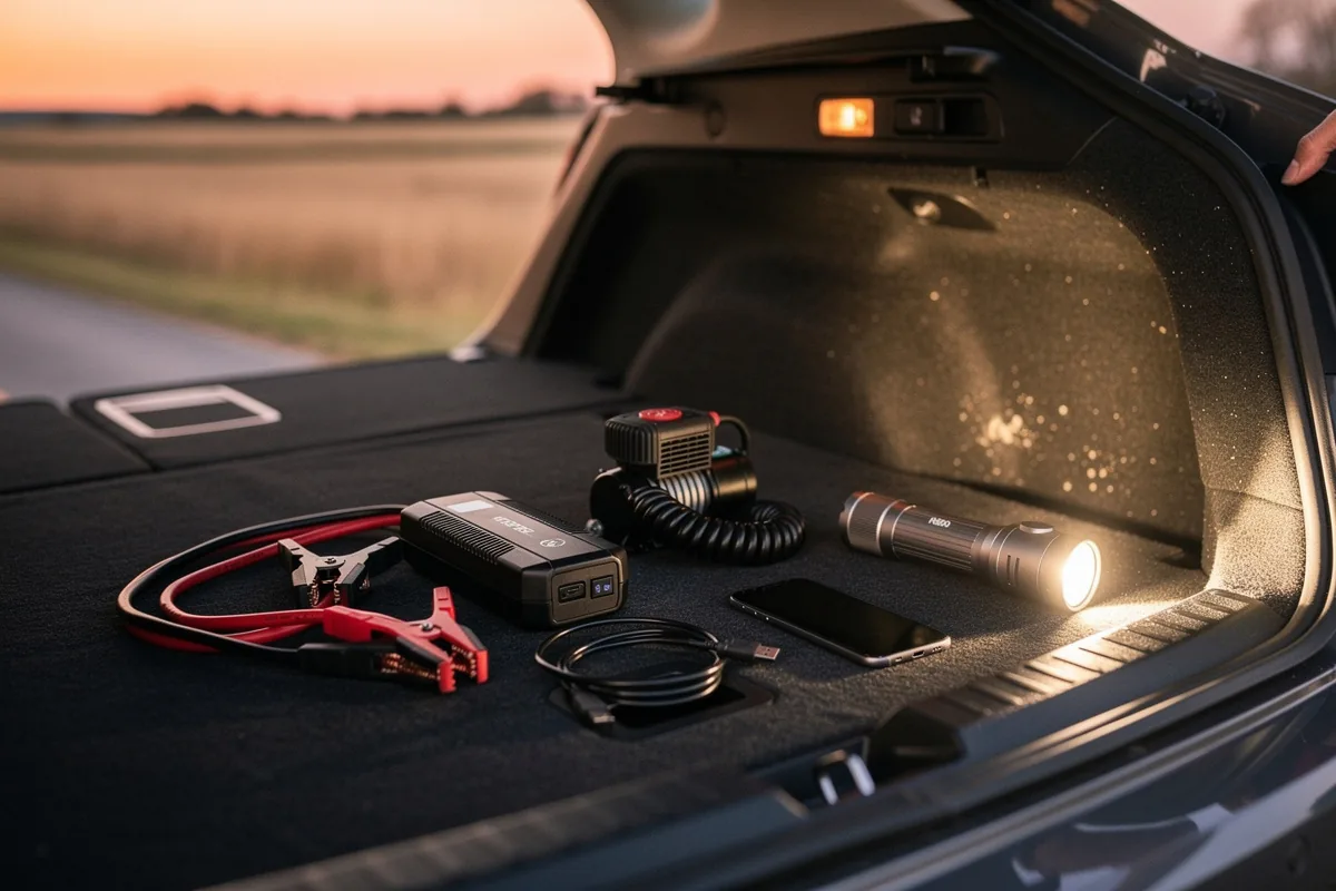 Il kit portatile 4 in 1 che ogni automobilista dovrebbe avere nel bagagliaio