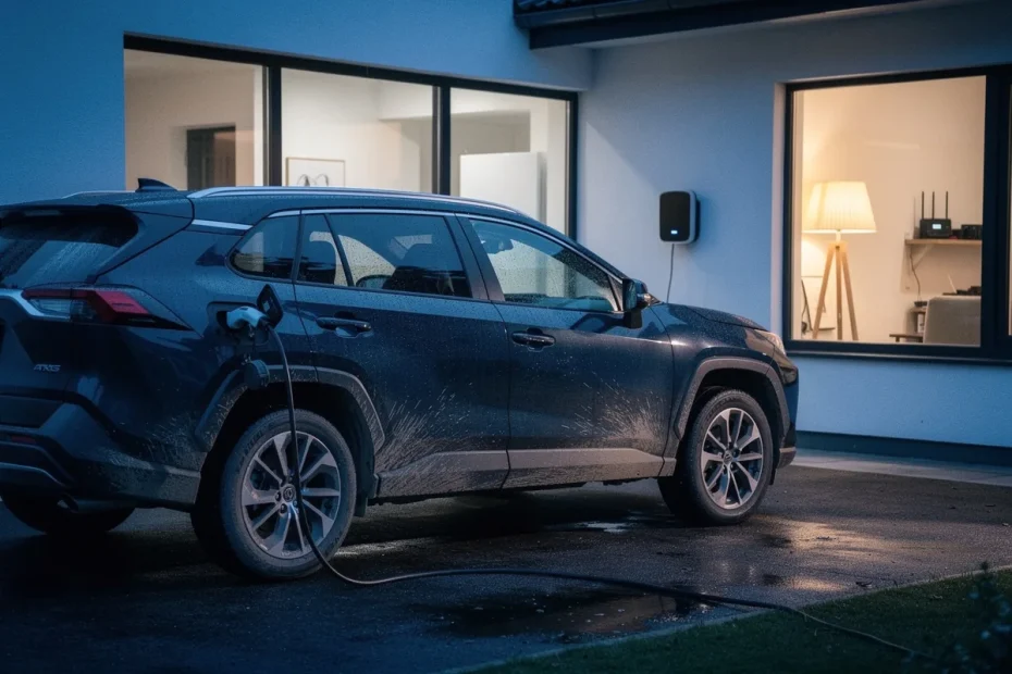 Il nuovo Toyota RAV4 Plug-in Hybrid può alimentare una casa per quasi una settimana