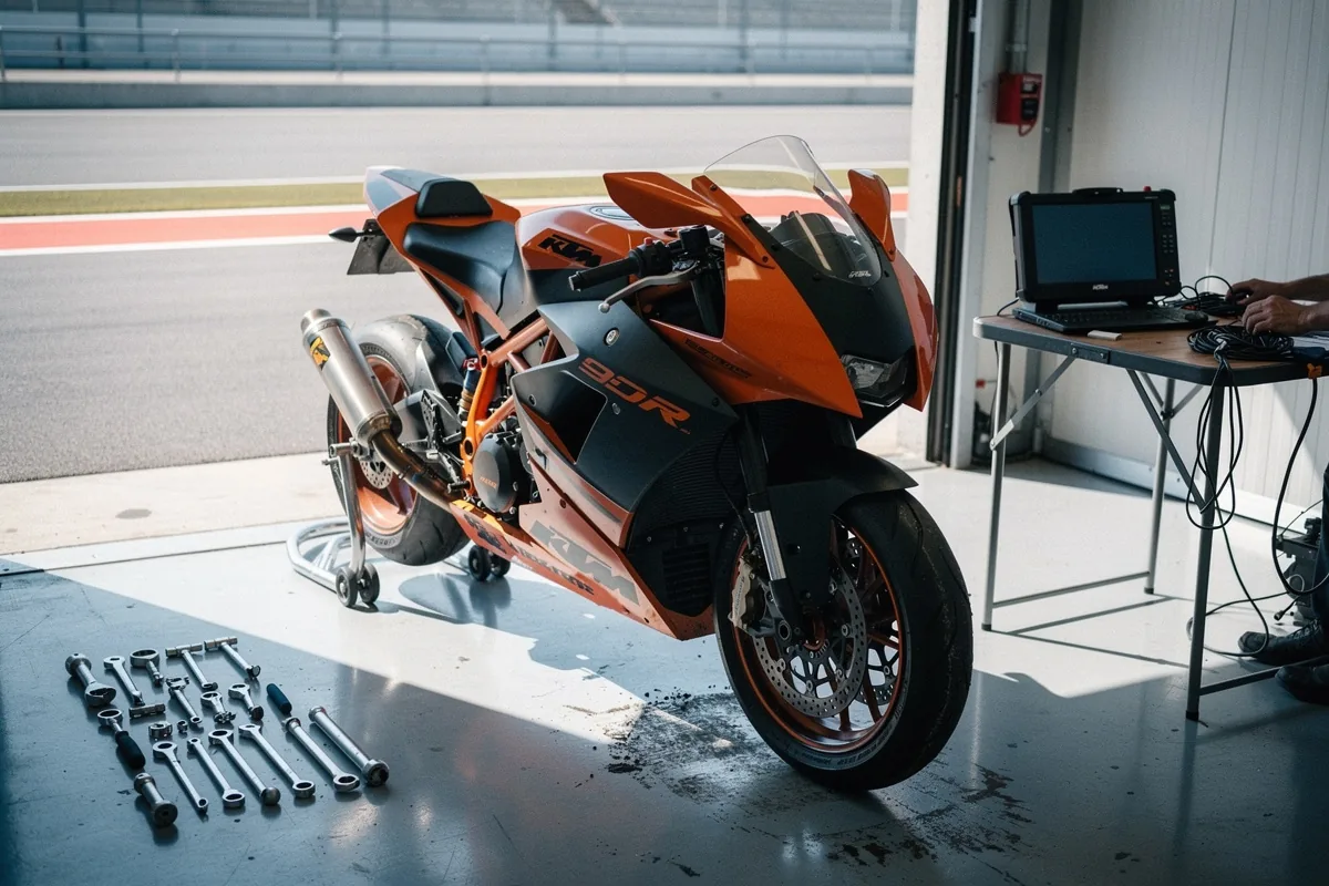 KTM 990 RC R Track: il bisturi da circuito di Mattighofen