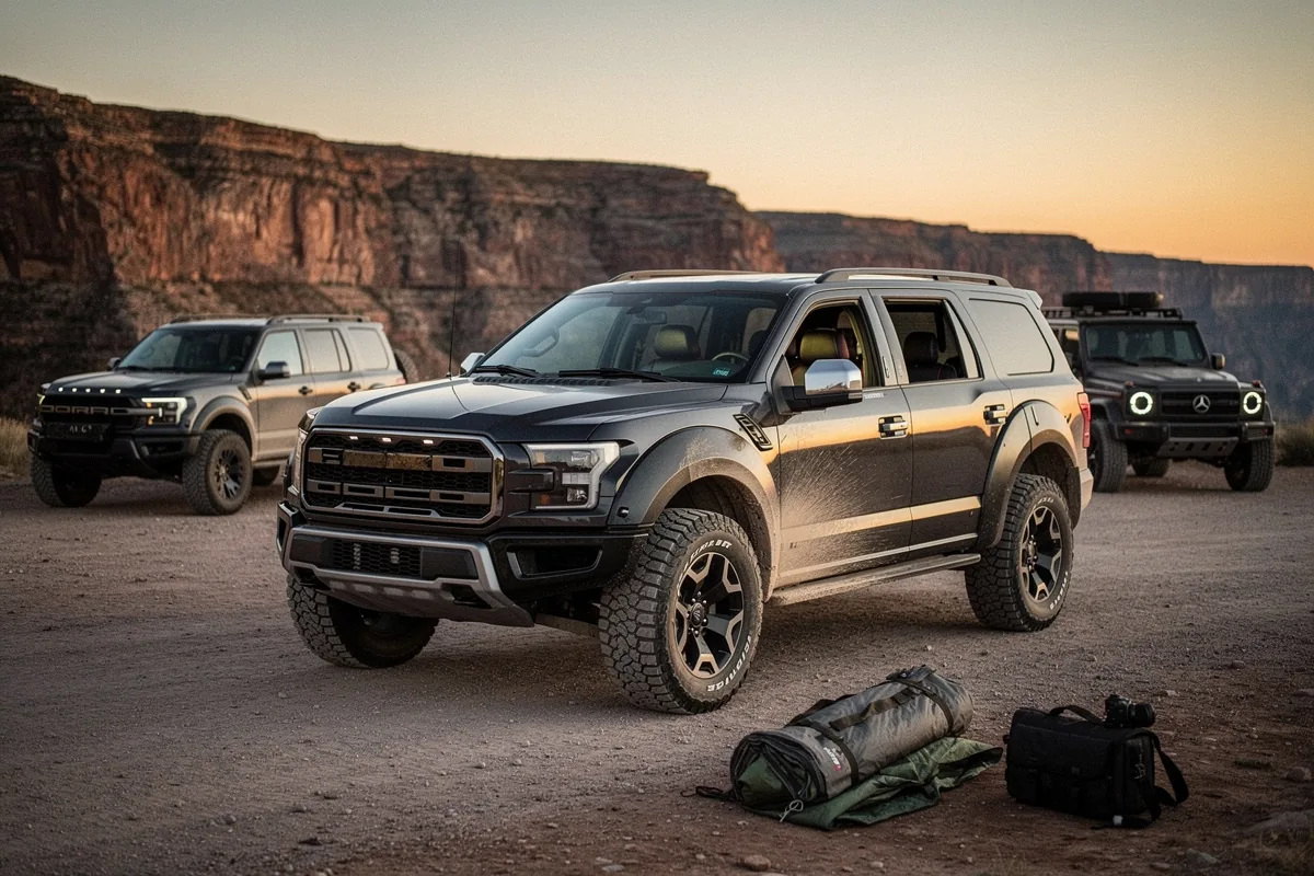 La &ldquo;Mercedes&rdquo; di Ford prepara il suo 4x4: un Classe G all&rsquo;americana per dominare tra i fuoristrada di lusso