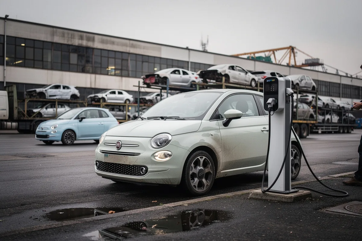 La strategia FIAT 500 ibrida si inceppa: perch&eacute; Stellantis ora frena sulla produzione