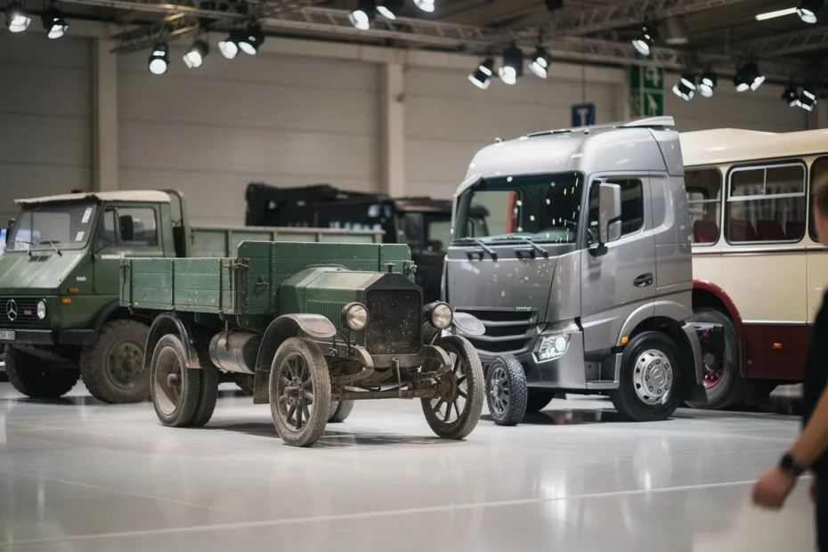 Mercedes-Benz celebra 130 anni di camion esponendo il suo esemplare più antico