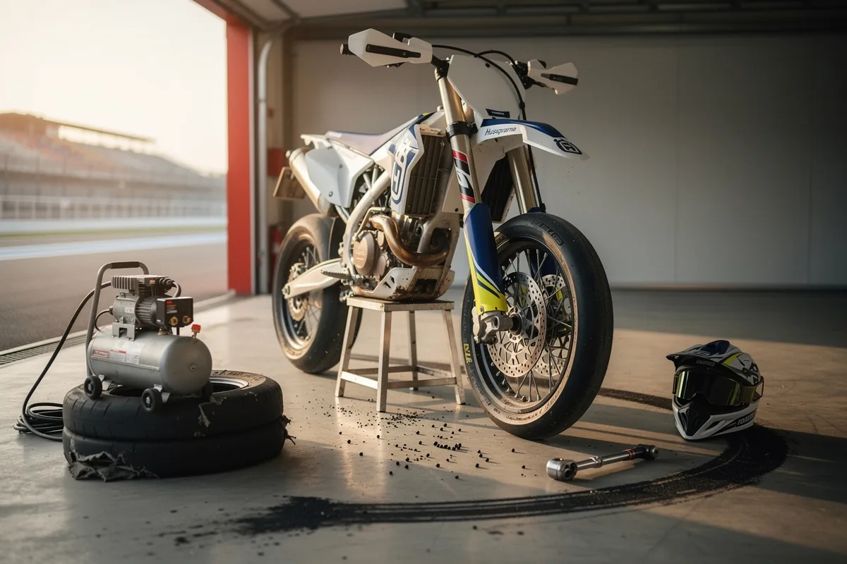 Moto del giorno: Husqvarna FS 450 Supermoto