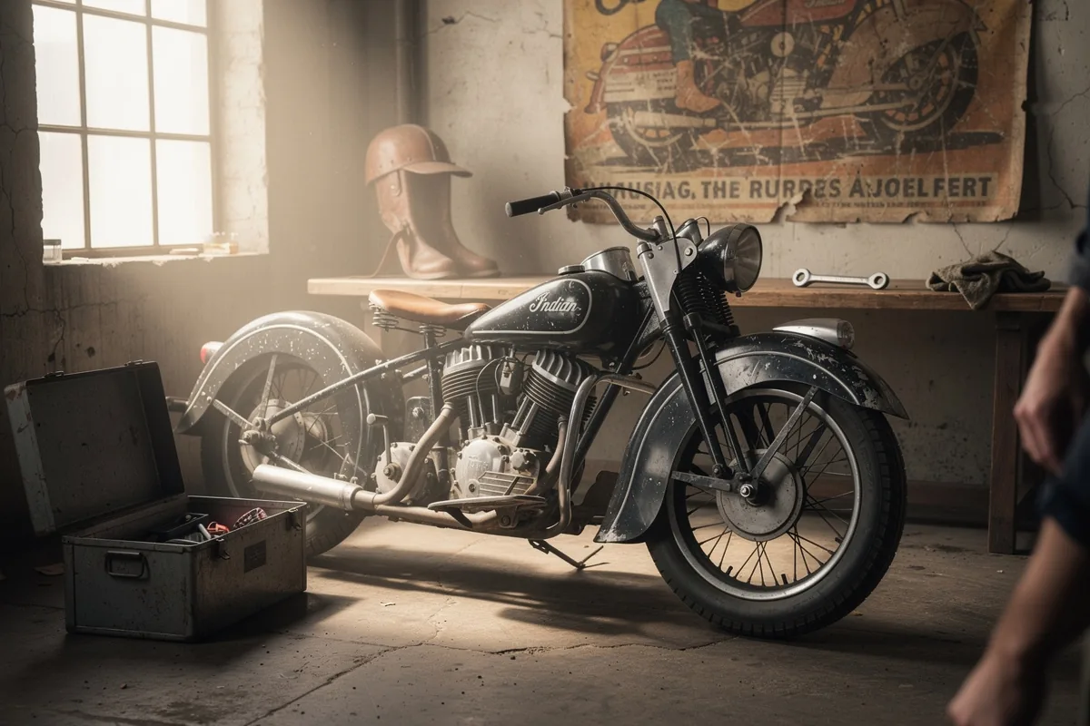 Moto del giorno: Indian Chief Model 346 (1946) &ndash; il ritorno del gigante americano