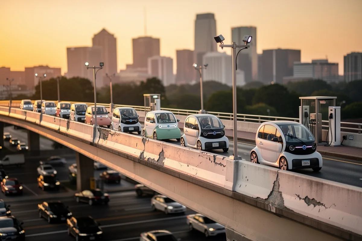 Negli USA nasce la prima corsia urbana esclusiva per veicoli autonomi