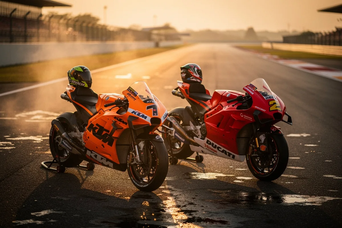 Sprint Race MotoGP Buriram: Acosta batte Márquez nella bolgia thailandese