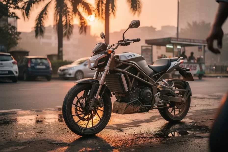 TVS eFX 30: la moto elettrica indiana che sfida le 125 benzina