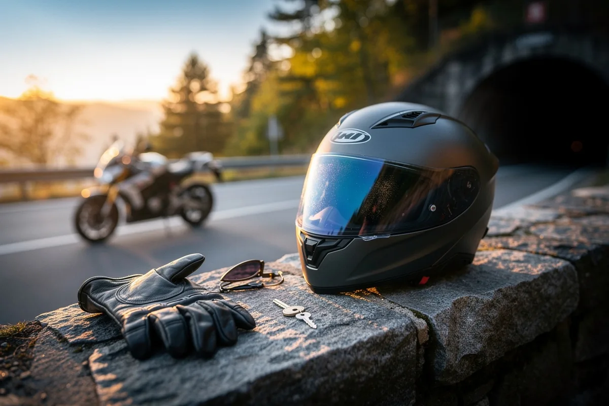 Visiera a cristalli liquidi: la rivoluzione che oscura il casco in meno di un secondo