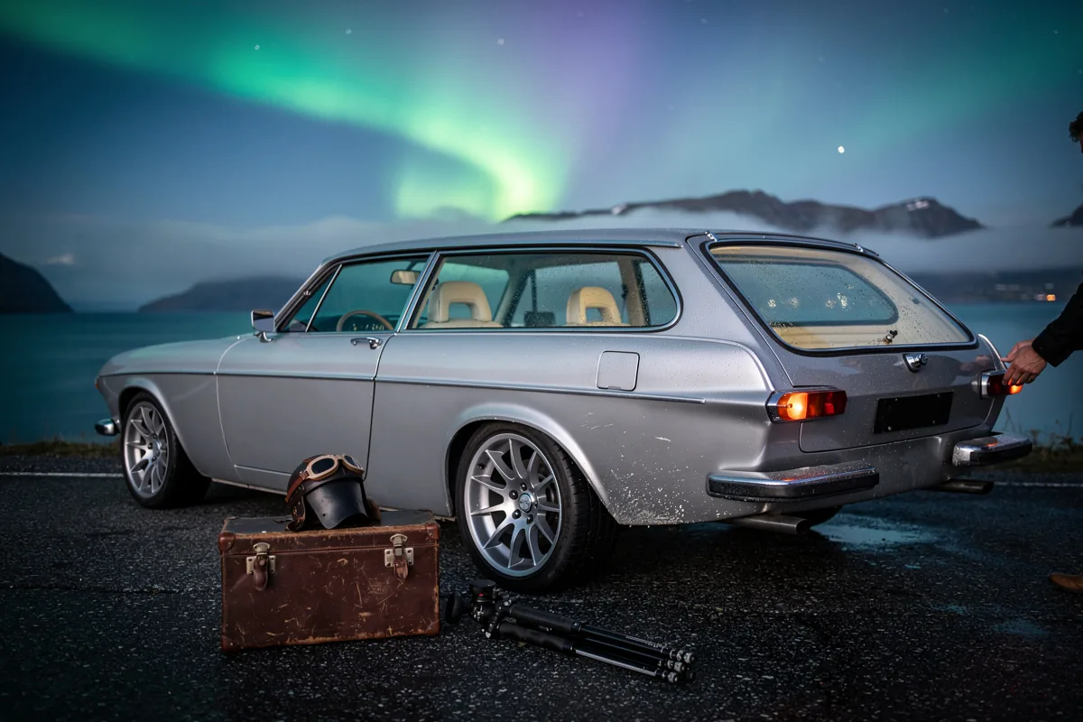 Volvo P1800 ES Norrsken: il restomod con motore T5 che riporta in vita un’icona