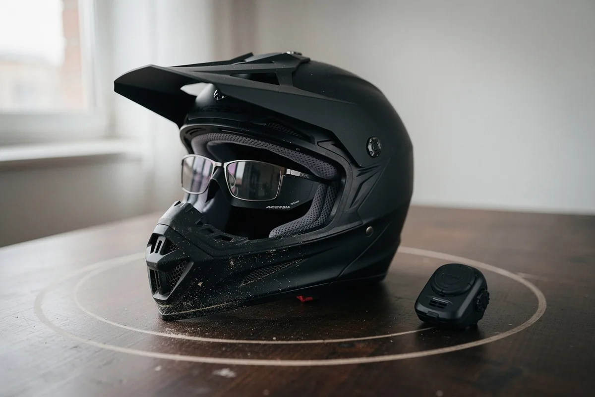 Acerbis Tarmak‑X: il casco integrale che mette fine ai problemi con gli occhiali