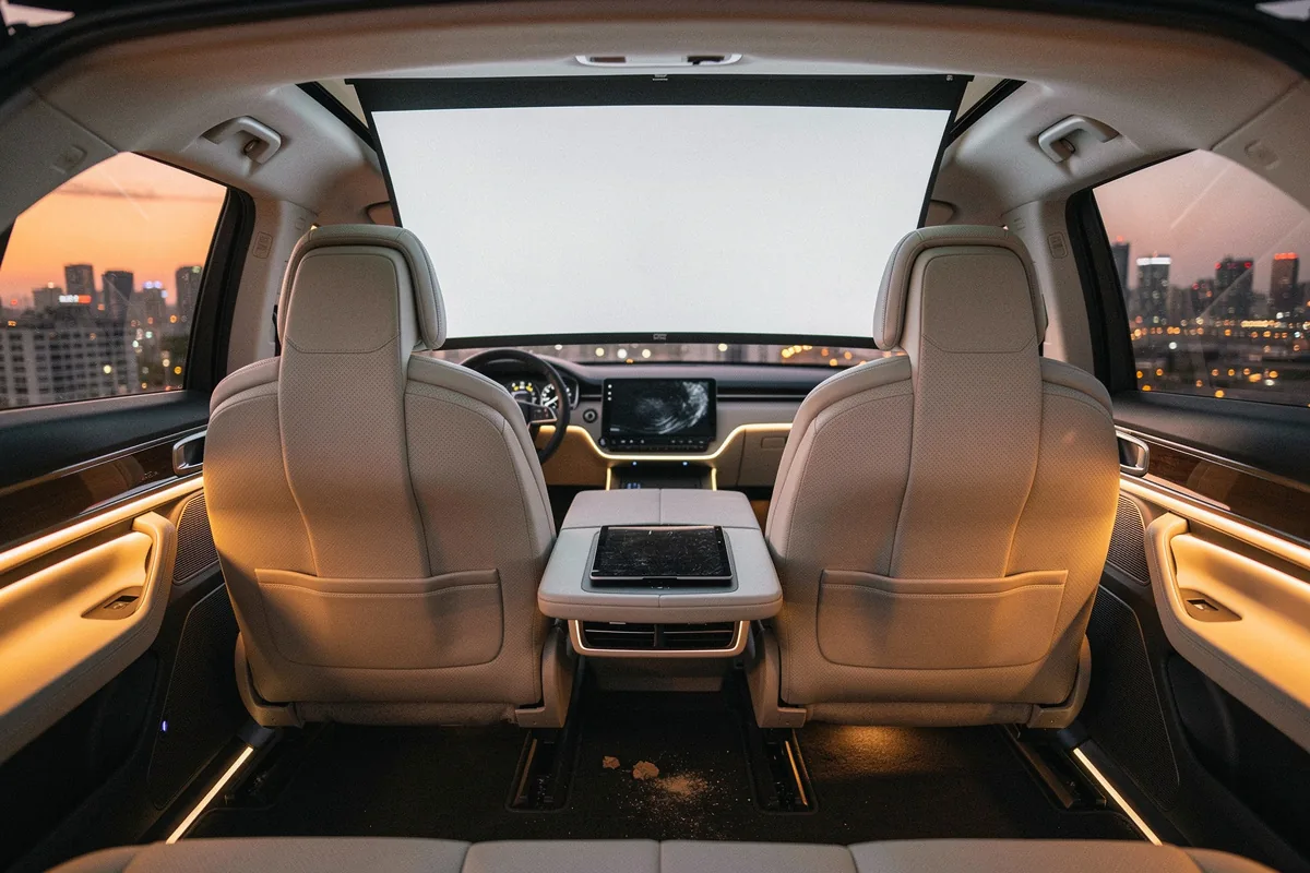 Così nasce il Volkswagen più grande e avanzato di sempre: ID. Era 9X, il SUV che diventa sala cinema