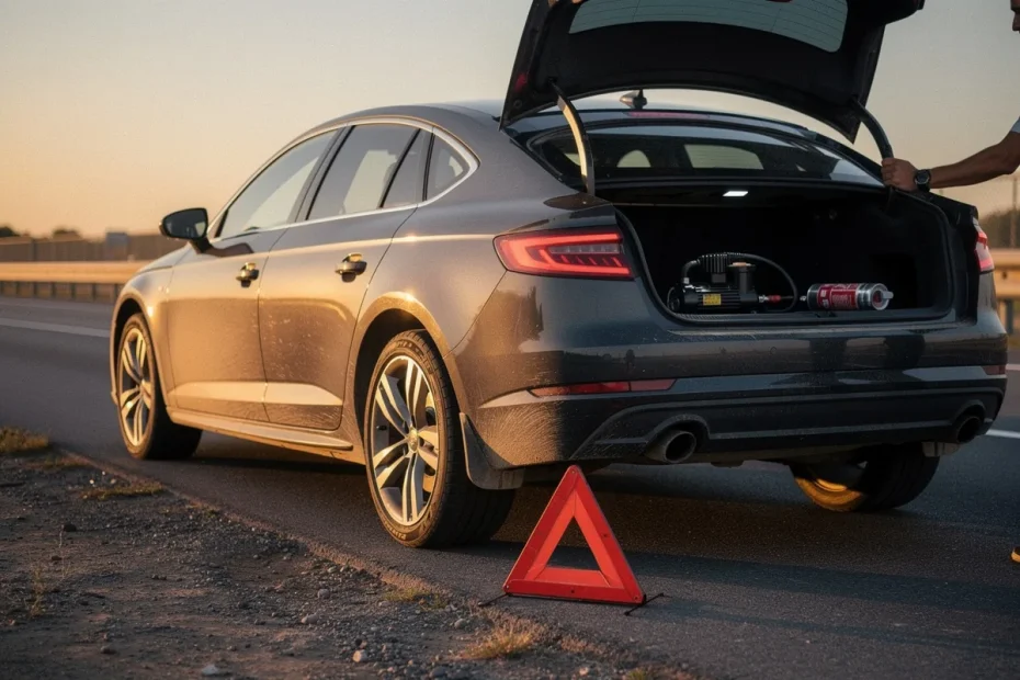 Cosa succede se fori e non hai né ruota di scorta né kit riparazione