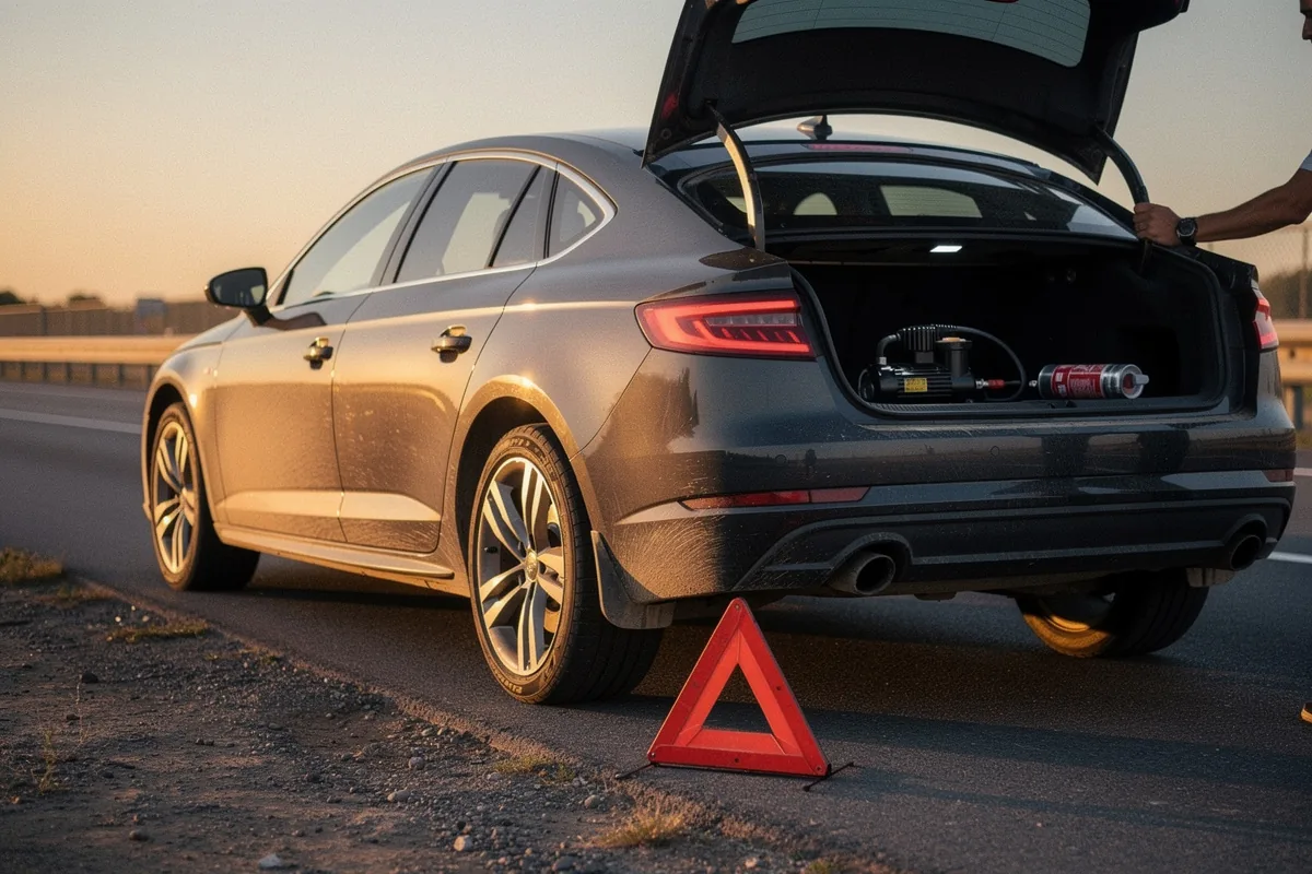 Cosa succede se fori e non hai né ruota di scorta né kit riparazione