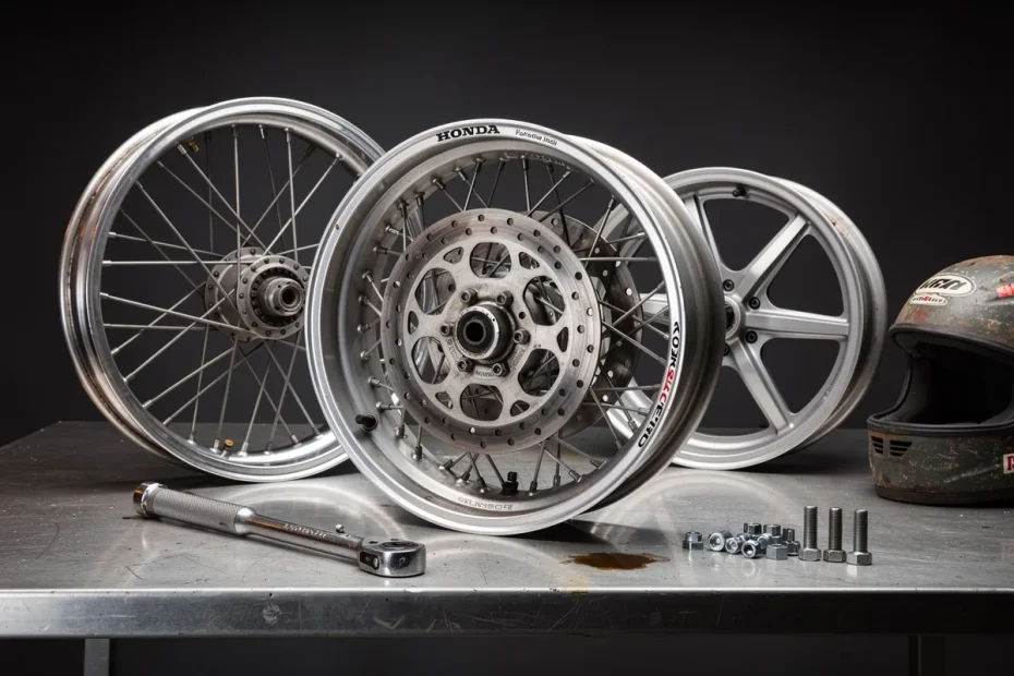 Honda Comstar: la ruota ibrida che voleva rivoluzionare le moto da corsa