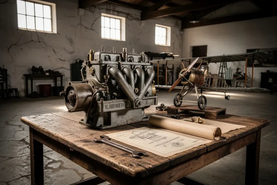 Il motore V8 non l’hanno inventato né gli americani, né i giapponesi, né gli inglesi: i sorprendenti e veri padri del primo V8 da 13,8 litri