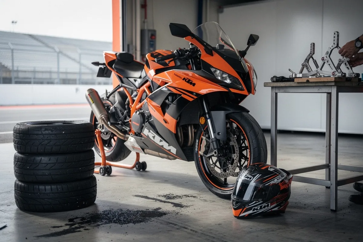 KTM 990 RC R Track: la sportiva europea che alza ancora l&rsquo;asticella in pista