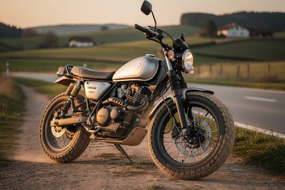 Nuova Suzuki VanVan 200 2026: il vintage intelligente secondo Hamamatsu