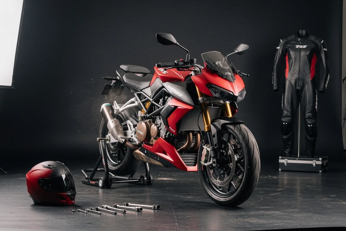 TVS Tangent RR Concept: anticipazione della futura Apache RR 450, una MotoGP per patente A2?